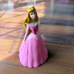 Disney Princess Aurora Sleeping Beauty Pink Gown Vinyl Coin Bank Money Box